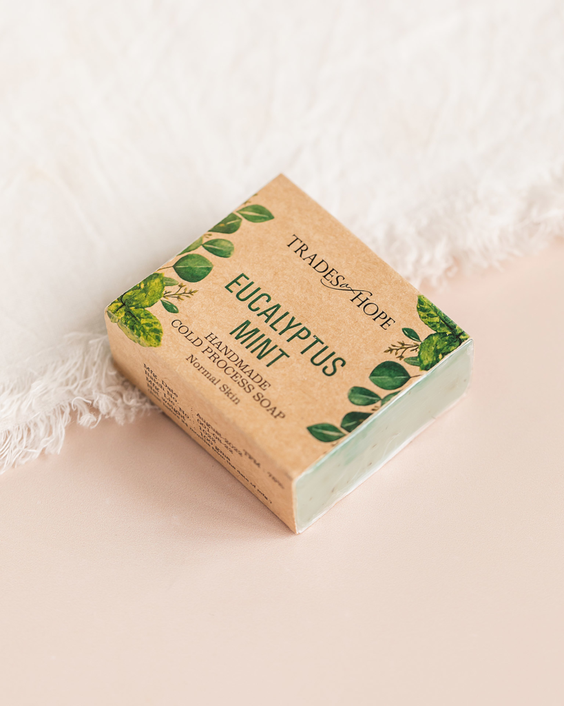 Trades of Hope, Eucalyptus Mint Soap, India, Do You Trust God Enough to Ask?