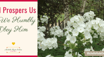 God Prospers Us as We Humbly Obey Him