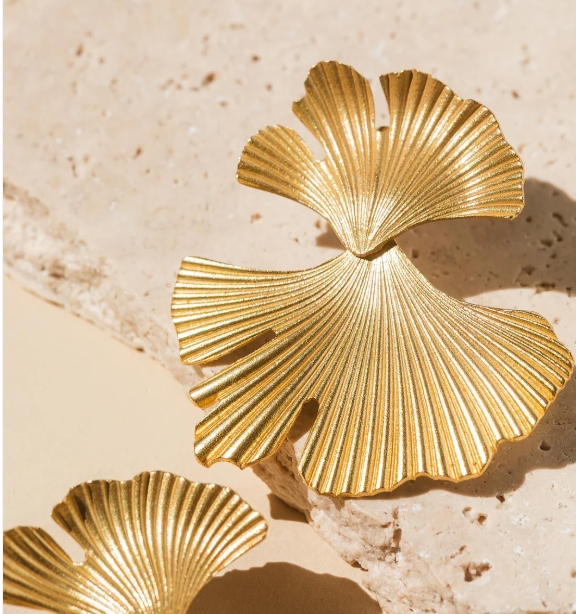 Trades of Hope, Ginkgo Leaf Earrings, India, When You Have Trouble Believing God Knows What He's Talking About--Sexual Vulnerability/Intimacy After Hurt