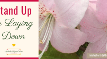 Stand Up by Laying Down