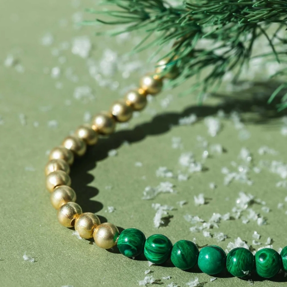 Trades of Hope, Malachite Unity Bracelet, India, Oh Come All Ye Unfaithful--Where Hope Meets Us
