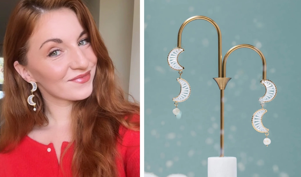 Trades of Hope, Moon Earrings, India, Does Your Personality Determine How "All In" You Can be with God?