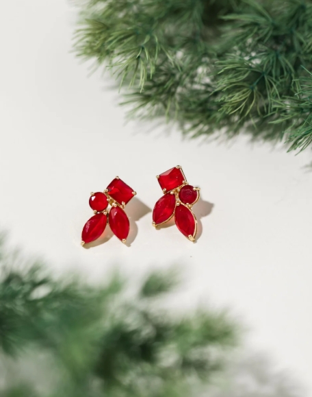Trades of Hope, Scarlet Cluster Studs, India, Do You Ever Feel Invisible?