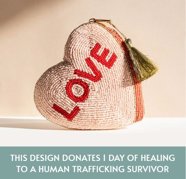 Trades of Hope, LOVE Candy Heart Pouch, India, Having an "Everyday, Everywhere" Type of Ministry Mindset--Do You Put Ministry in a Box?