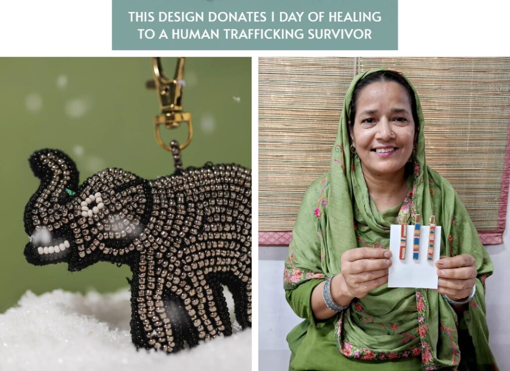 Trades of Hope, Ellie Bag Charm, India, 2 Kinds of Prayer: Once & Trust Vs Continued Daily Reliance