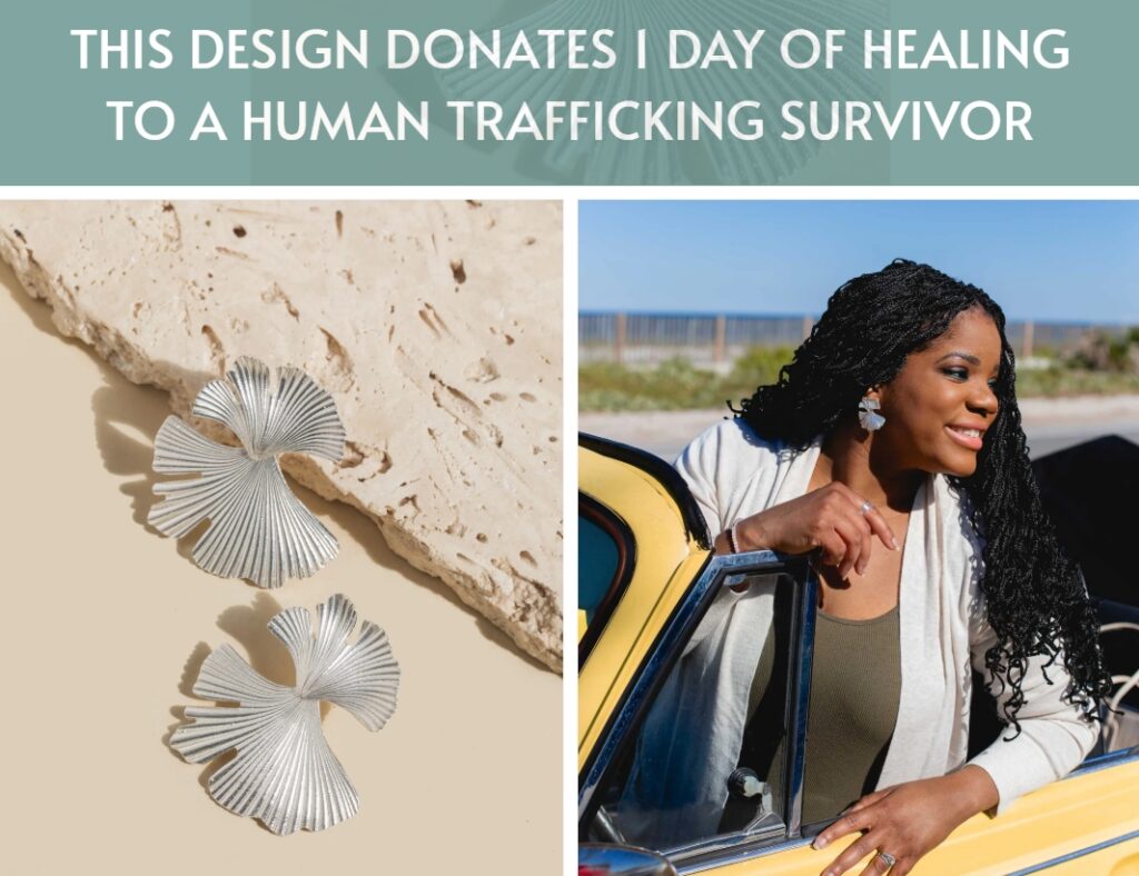 Trades of Hope, Gingko Leaf Earrings, silver, India, Which Do You Let Rule Your Life? Anxiety or Prayer?