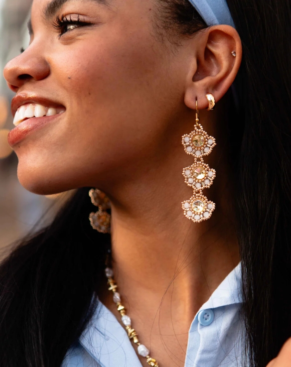 Trades of Hope, Solenne Earrings, India, The Unworthy Are Still Called to Magnify Him