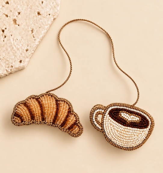 Trades of Hope, Cafe Duo Bag Charm, India, How Can You Make Your Heart What It Is Not?